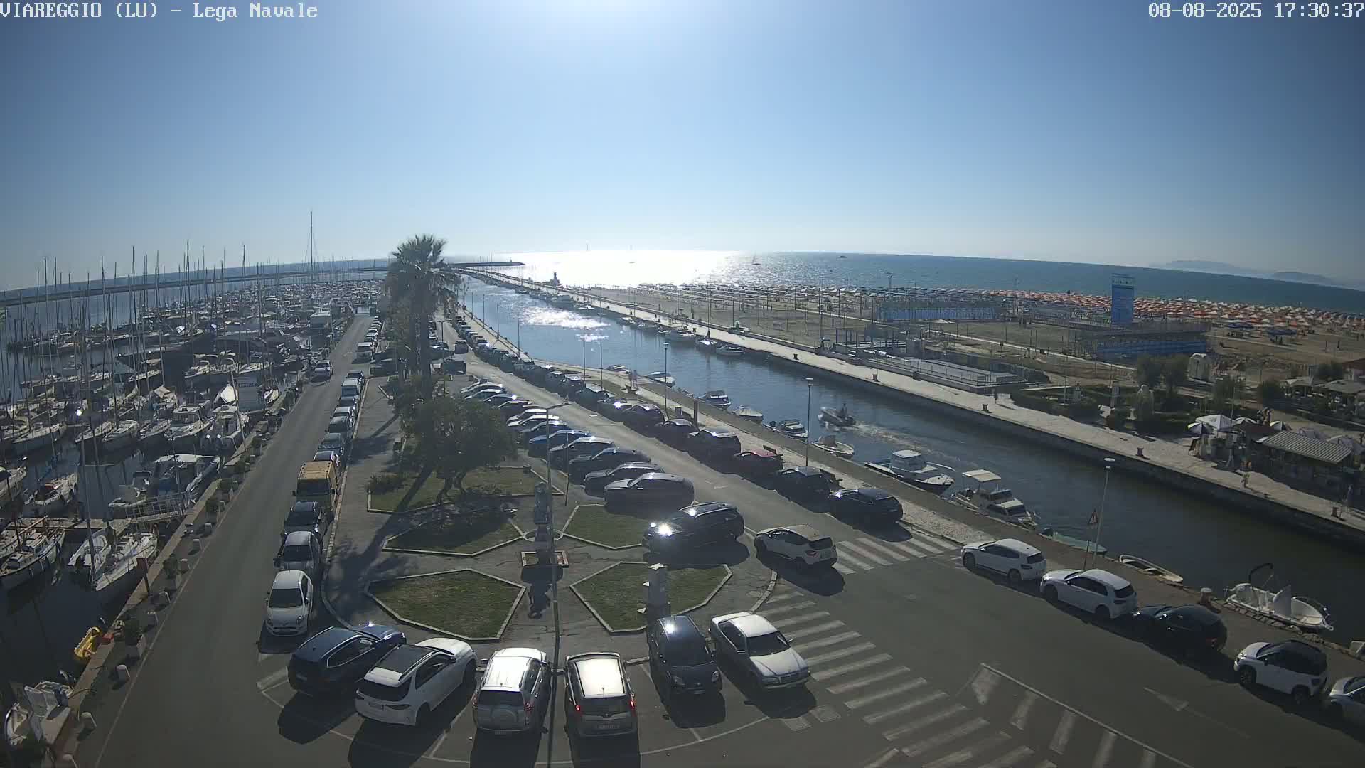 Viareggio, Naval League Coast Live Cam - Tuscany, Italy