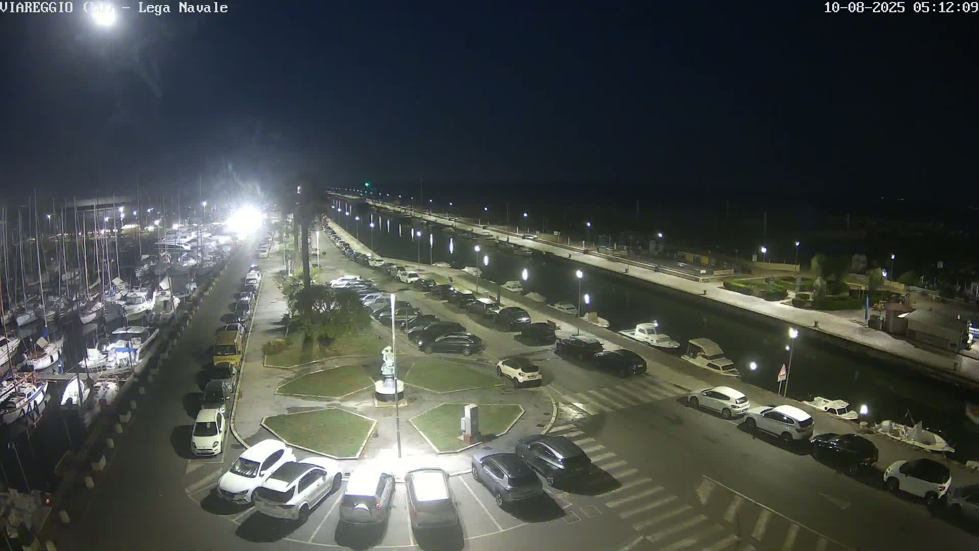 Viareggio, Naval League Coast Live Cam - Tuscany, Italy