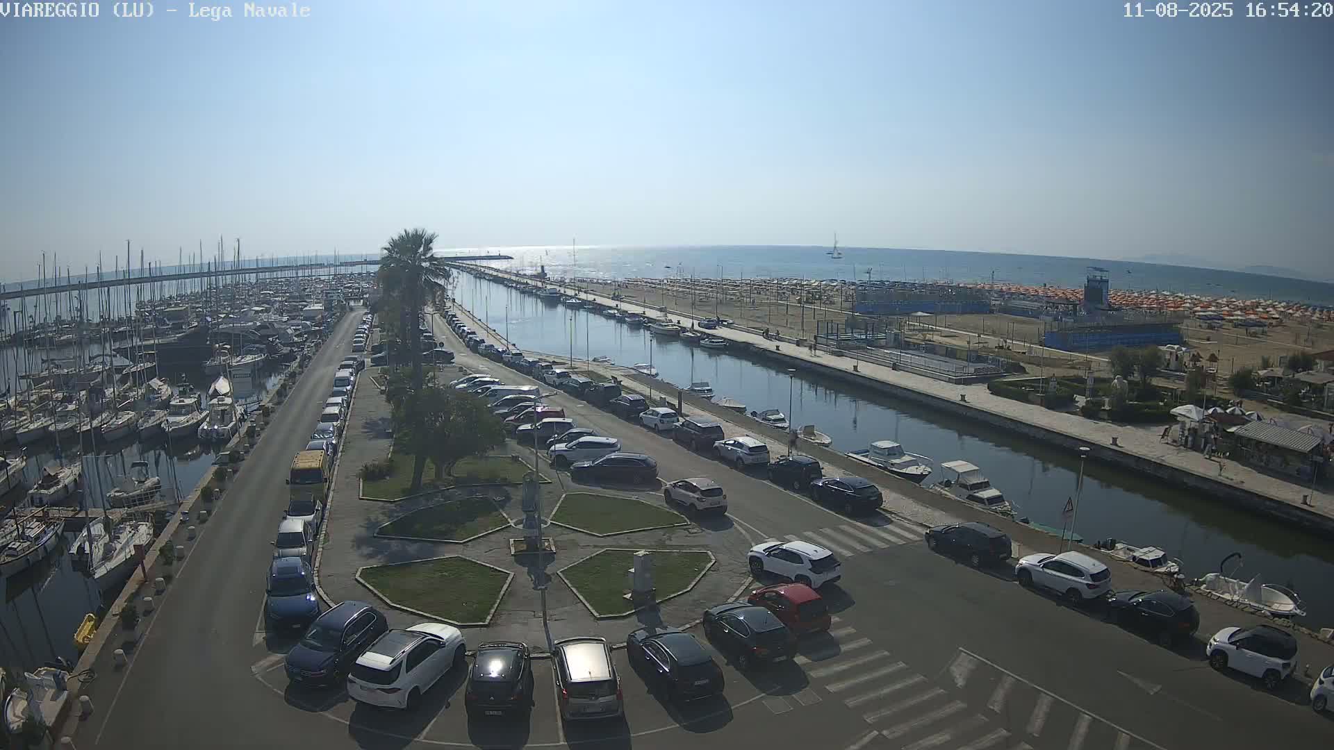 Viareggio, Naval League Coast Live Cam - Tuscany, Italy