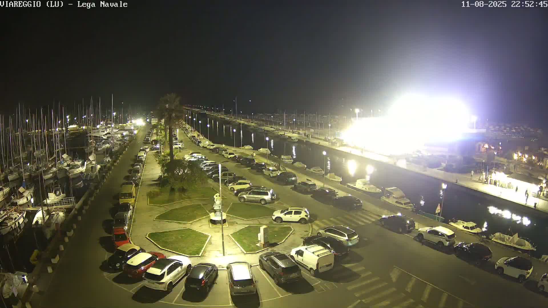 Viareggio, Naval League Coast Live Cam - Tuscany, Italy
