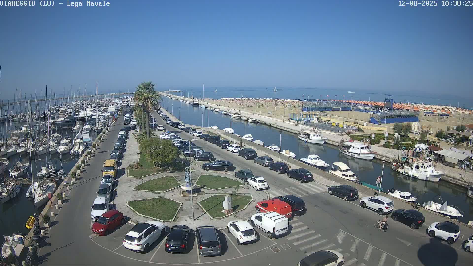 Viareggio, Naval League Coast Live Cam - Tuscany, Italy