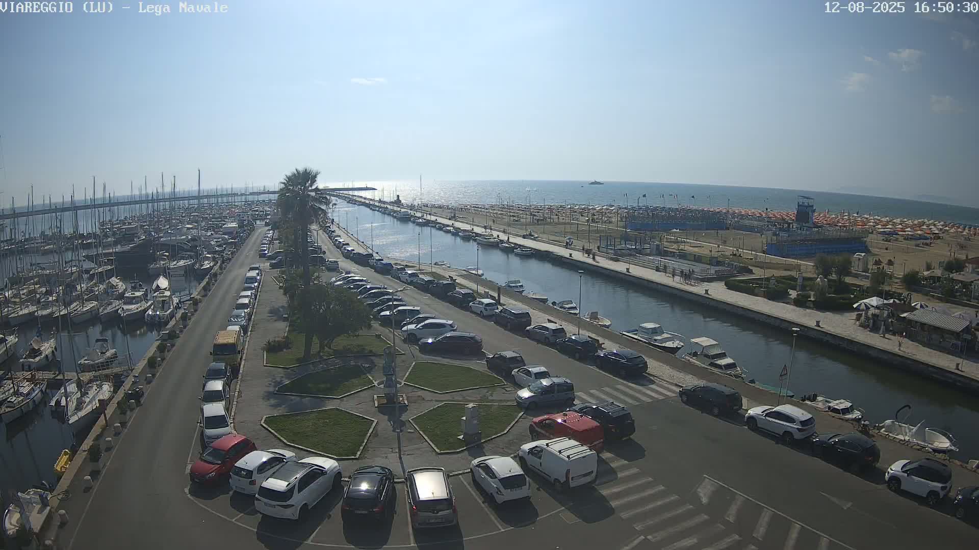 Viareggio, Naval League Coast Live Cam - Tuscany, Italy