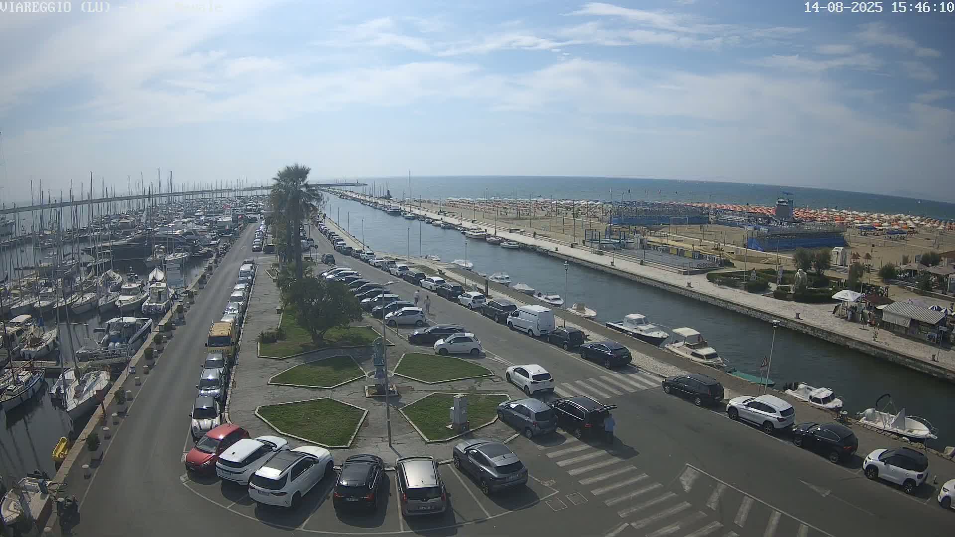 Viareggio, Naval League Coast Live Cam - Tuscany, Italy