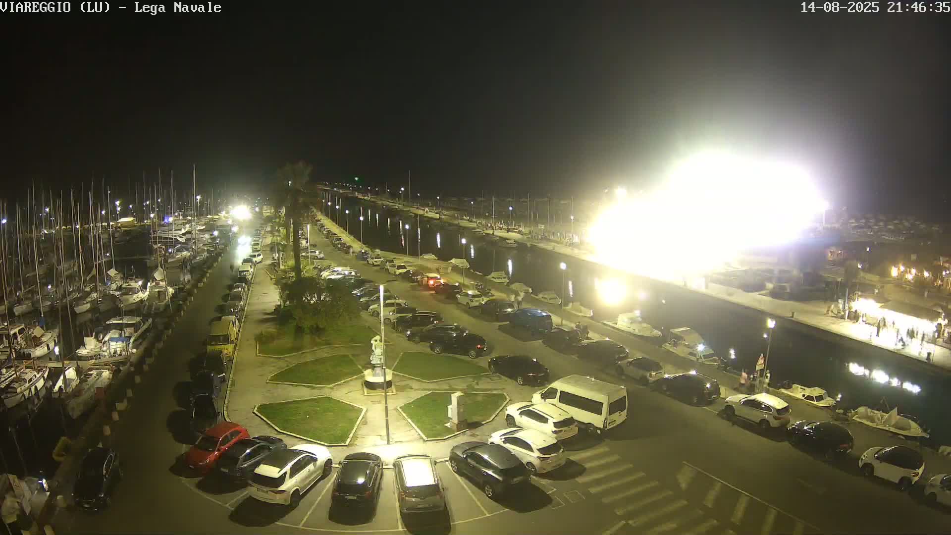 Viareggio, Naval League Coast Live Cam - Tuscany, Italy
