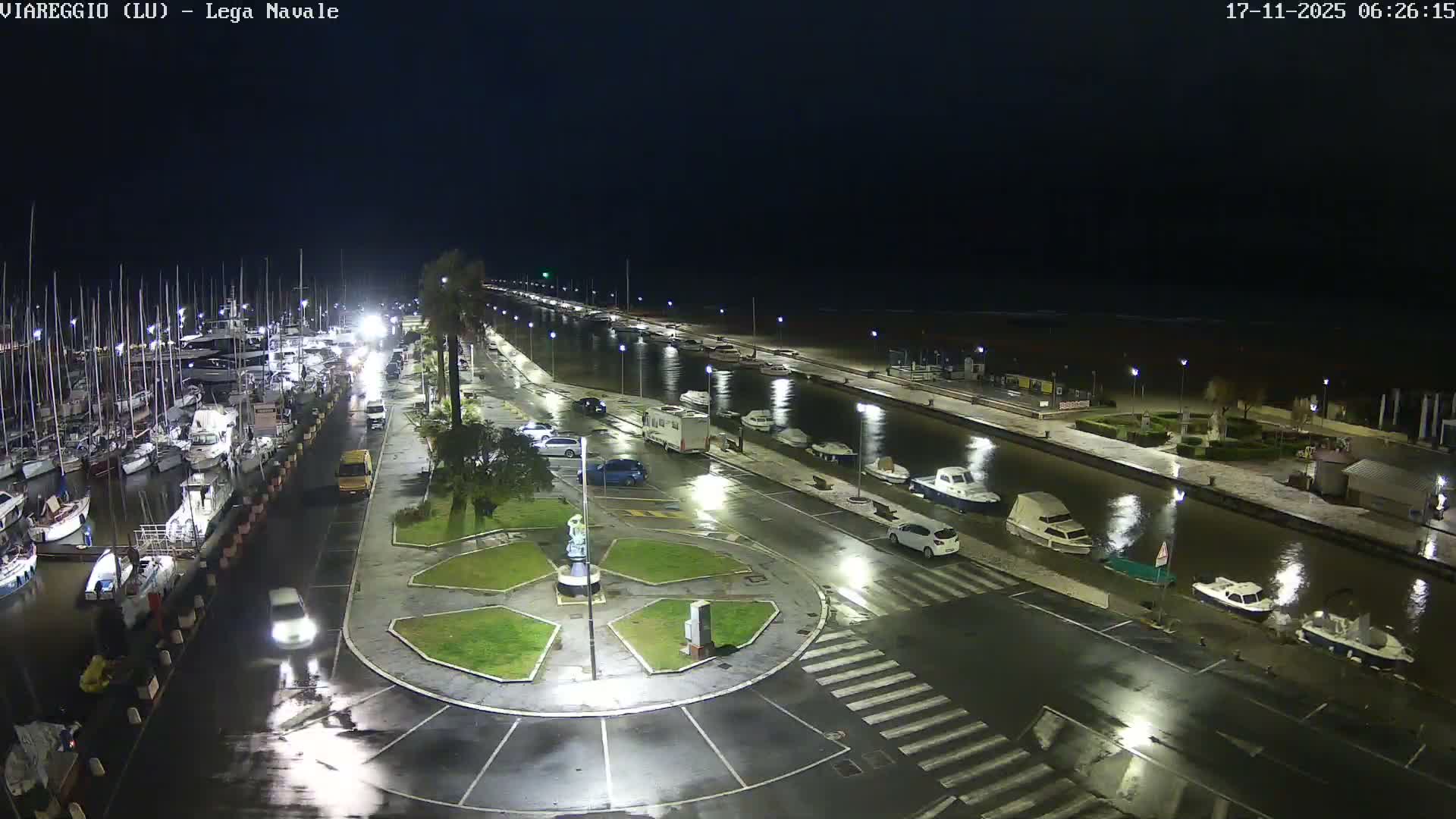 Viareggio, Naval League Coast Live Cam - Tuscany, Italy