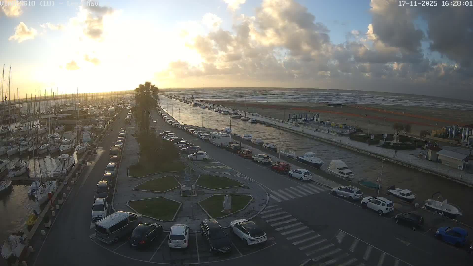 Viareggio, Naval League Coast Live Cam - Tuscany, Italy