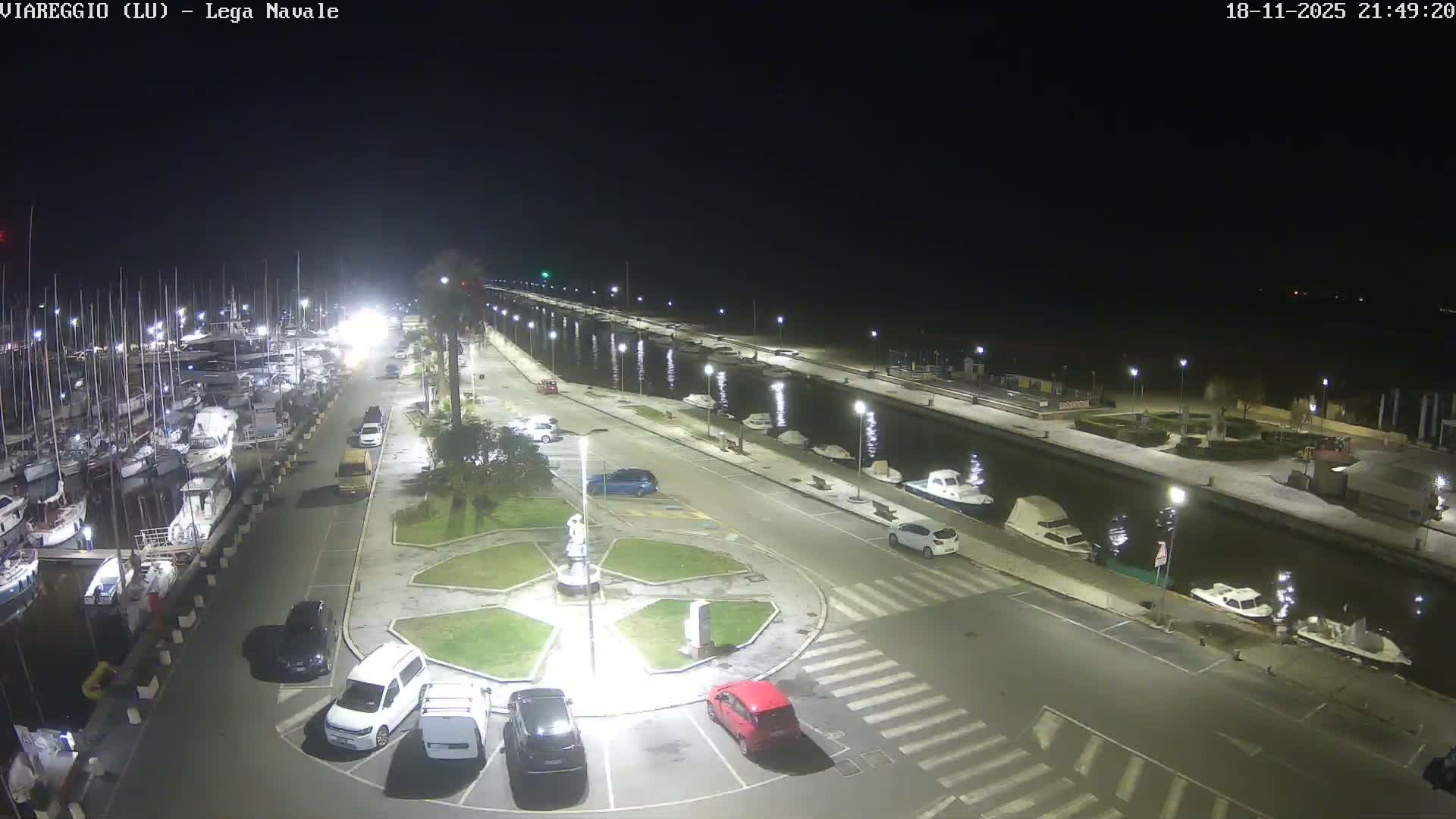 Viareggio, Naval League Coast Live Cam - Tuscany, Italy