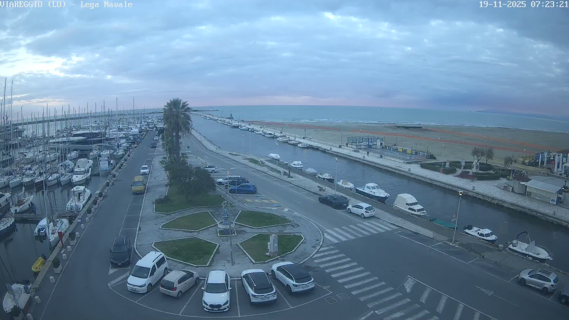 Viareggio, Naval League Coast Live Cam - Tuscany, Italy
