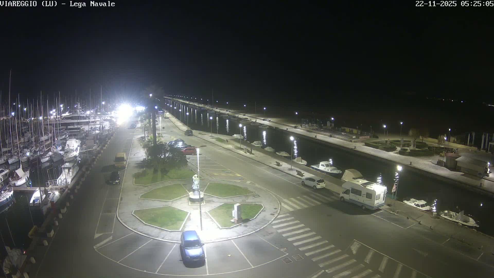 Viareggio, Naval League Coast Live Cam - Tuscany, Italy