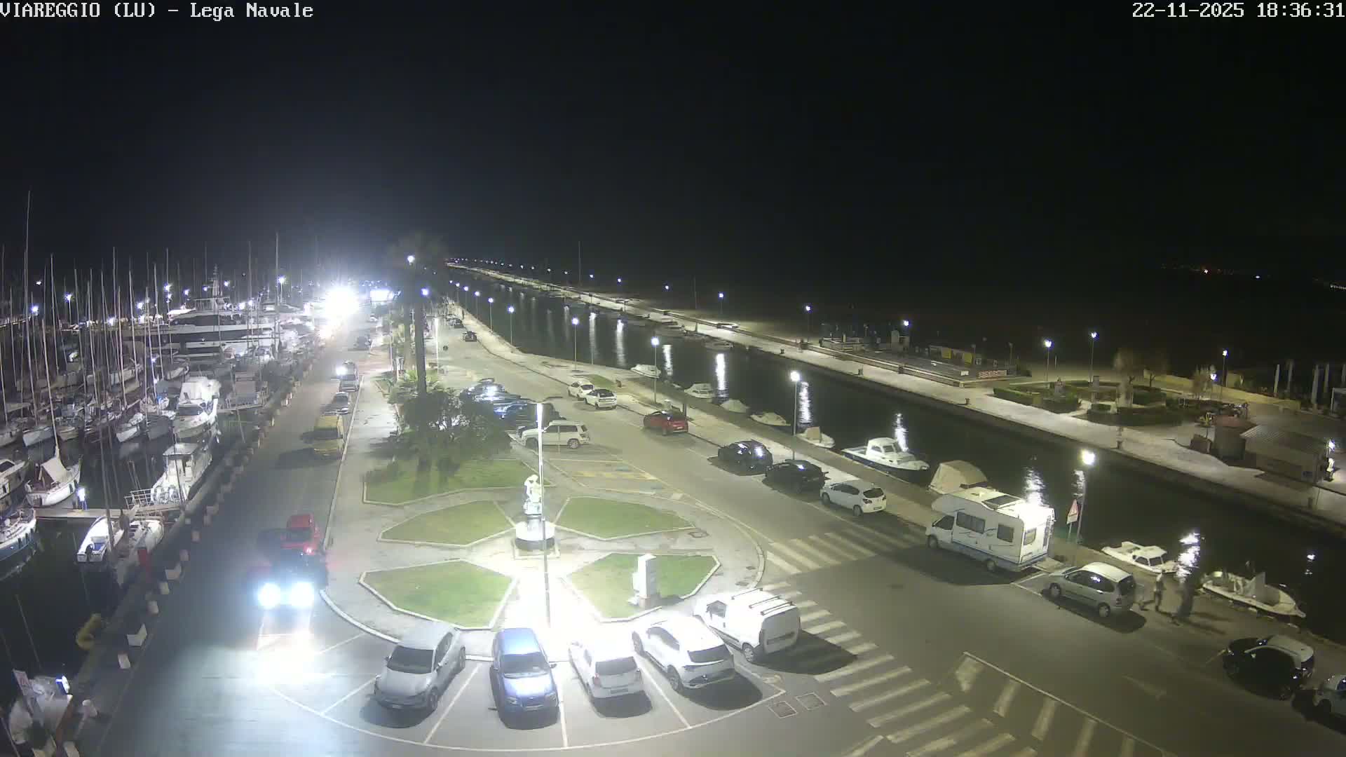 Viareggio, Naval League Coast Live Cam - Tuscany, Italy