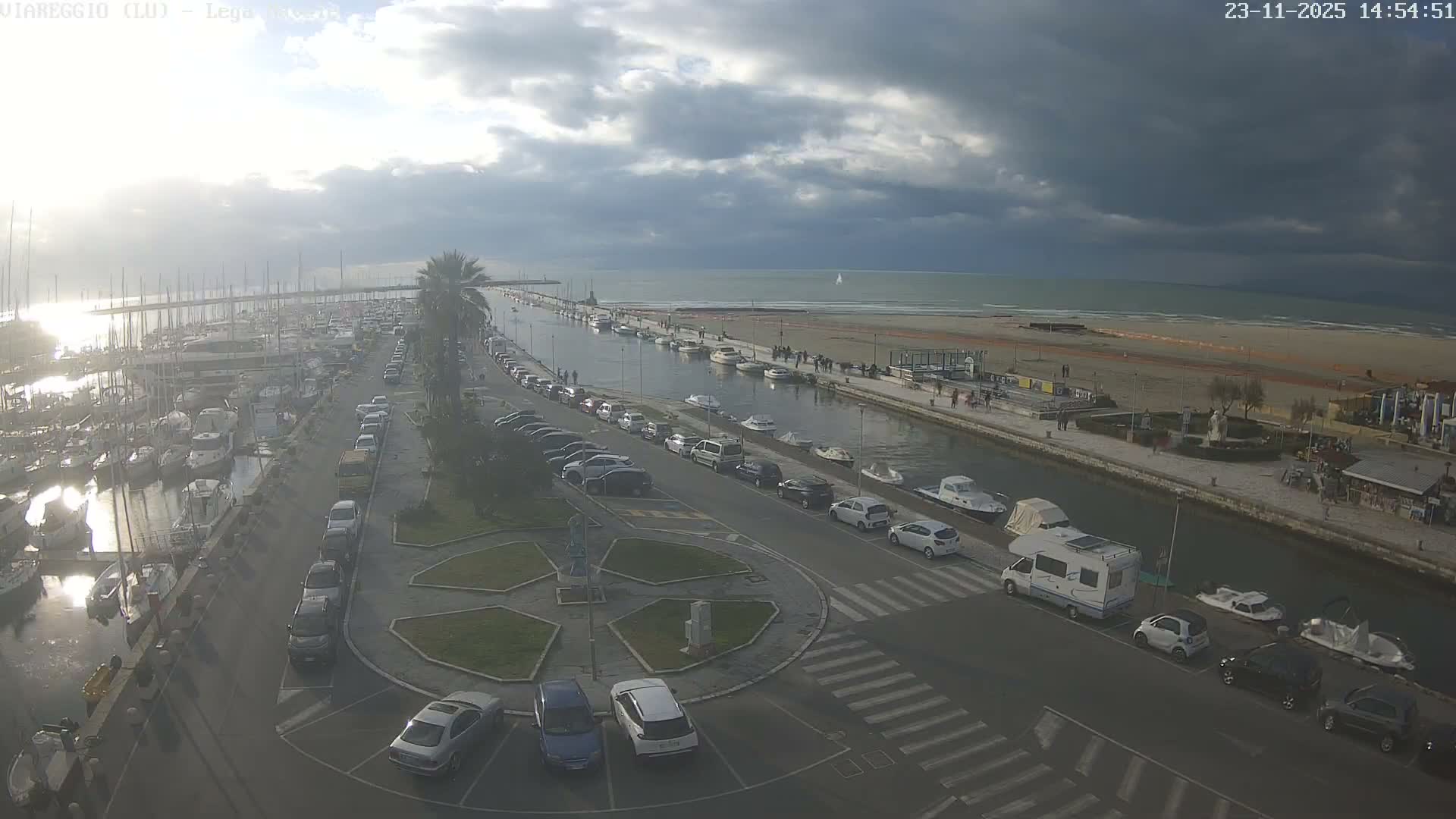 Viareggio, Naval League Coast Live Cam - Tuscany, Italy
