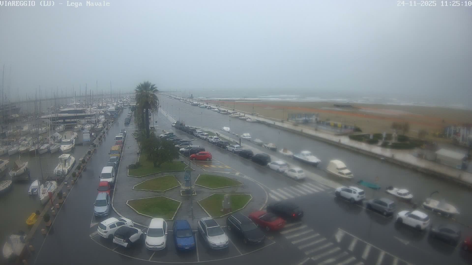 Viareggio, Naval League Coast Live Cam - Tuscany, Italy