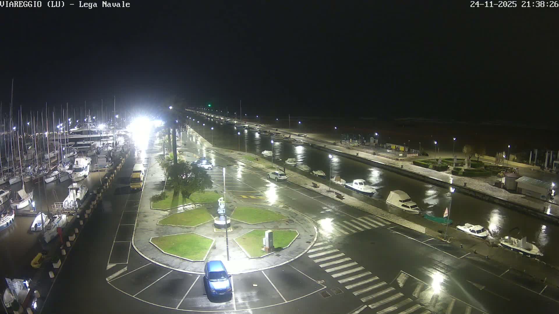 Viareggio, Naval League Coast Live Cam - Tuscany, Italy
