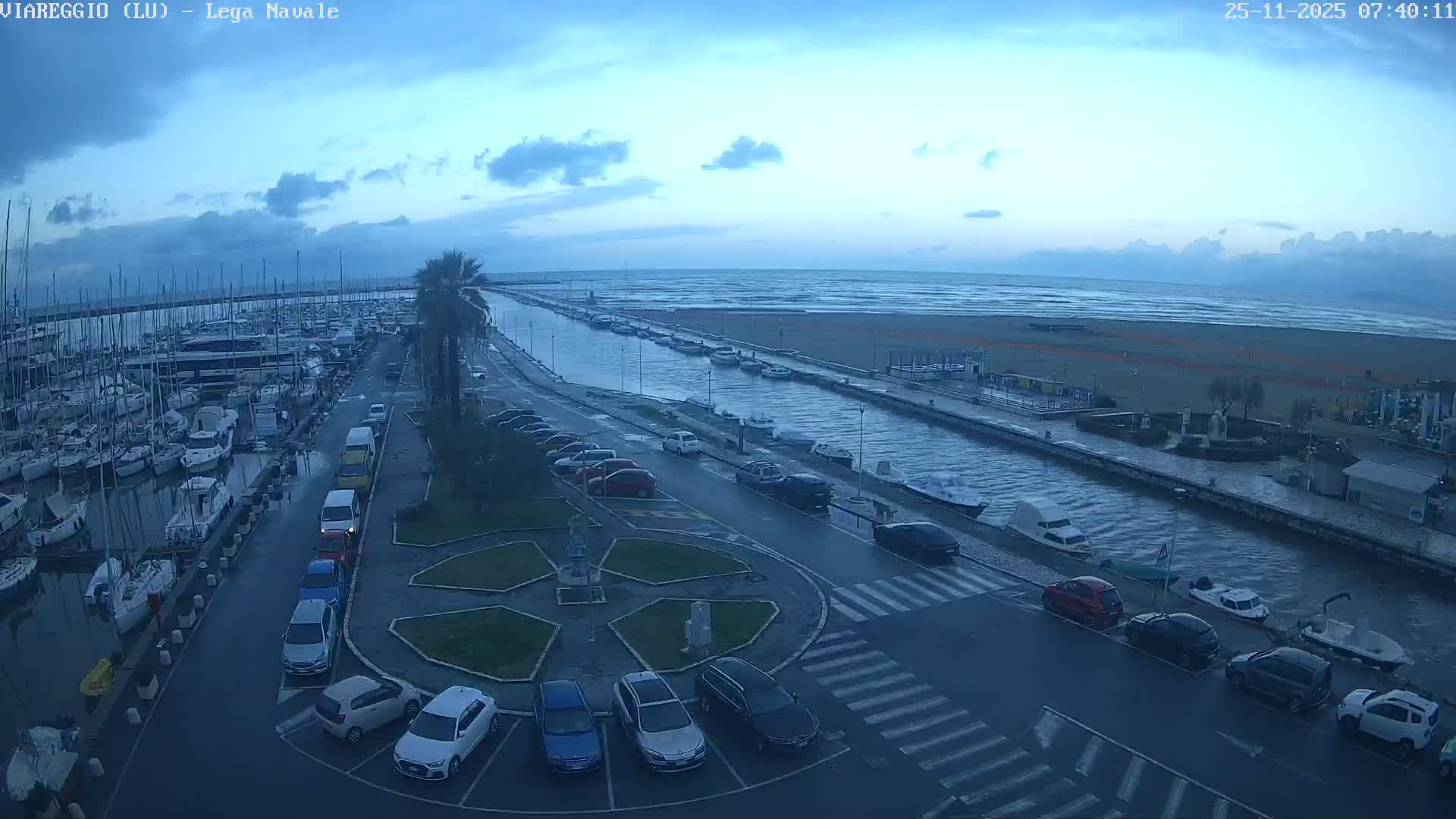Viareggio, Naval League Coast Live Cam - Tuscany, Italy