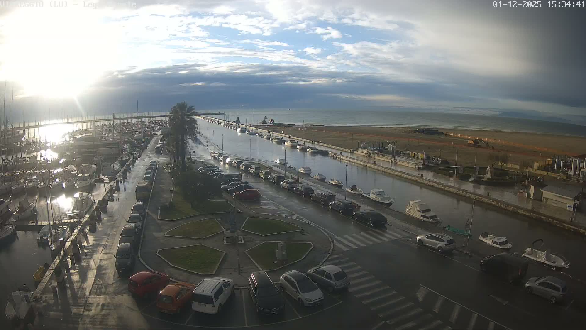 Viareggio, Naval League Coast Live Cam - Tuscany, Italy