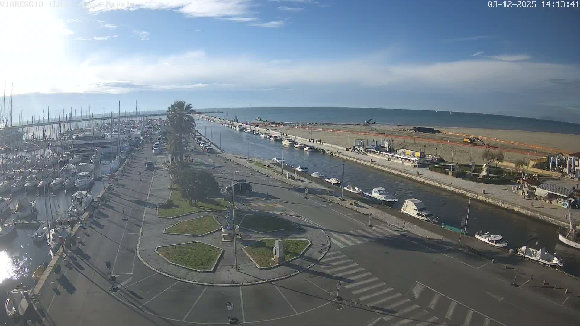 Viareggio, Naval League Coast Live Cam - Tuscany, Italy