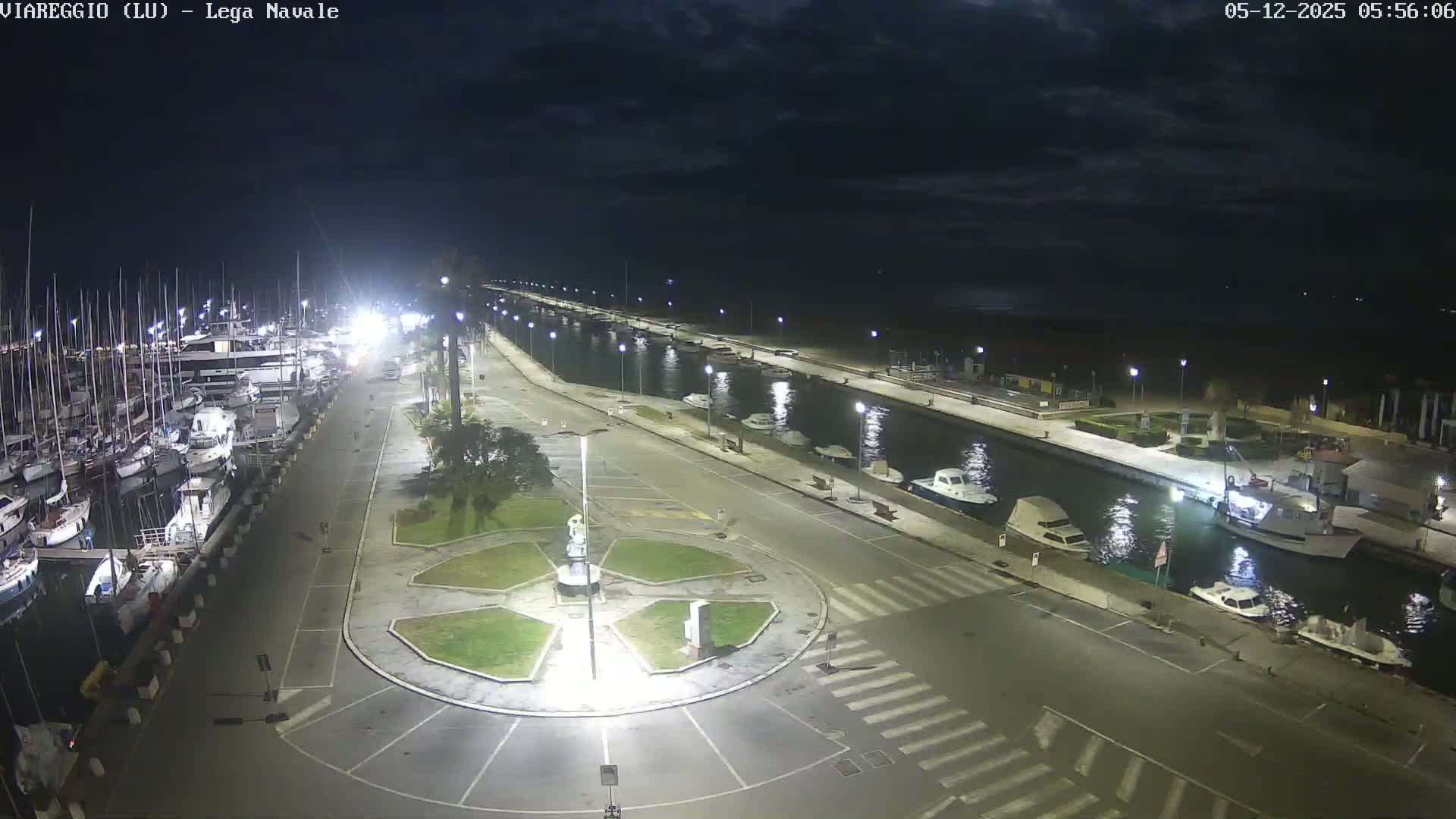 Viareggio, Naval League Coast Live Cam - Tuscany, Italy