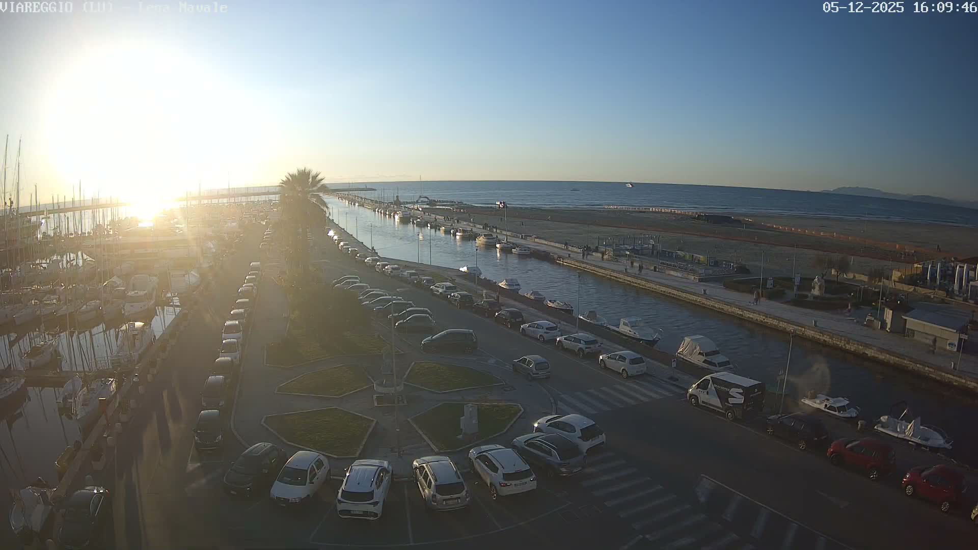 Viareggio, Naval League Coast Live Cam - Tuscany, Italy