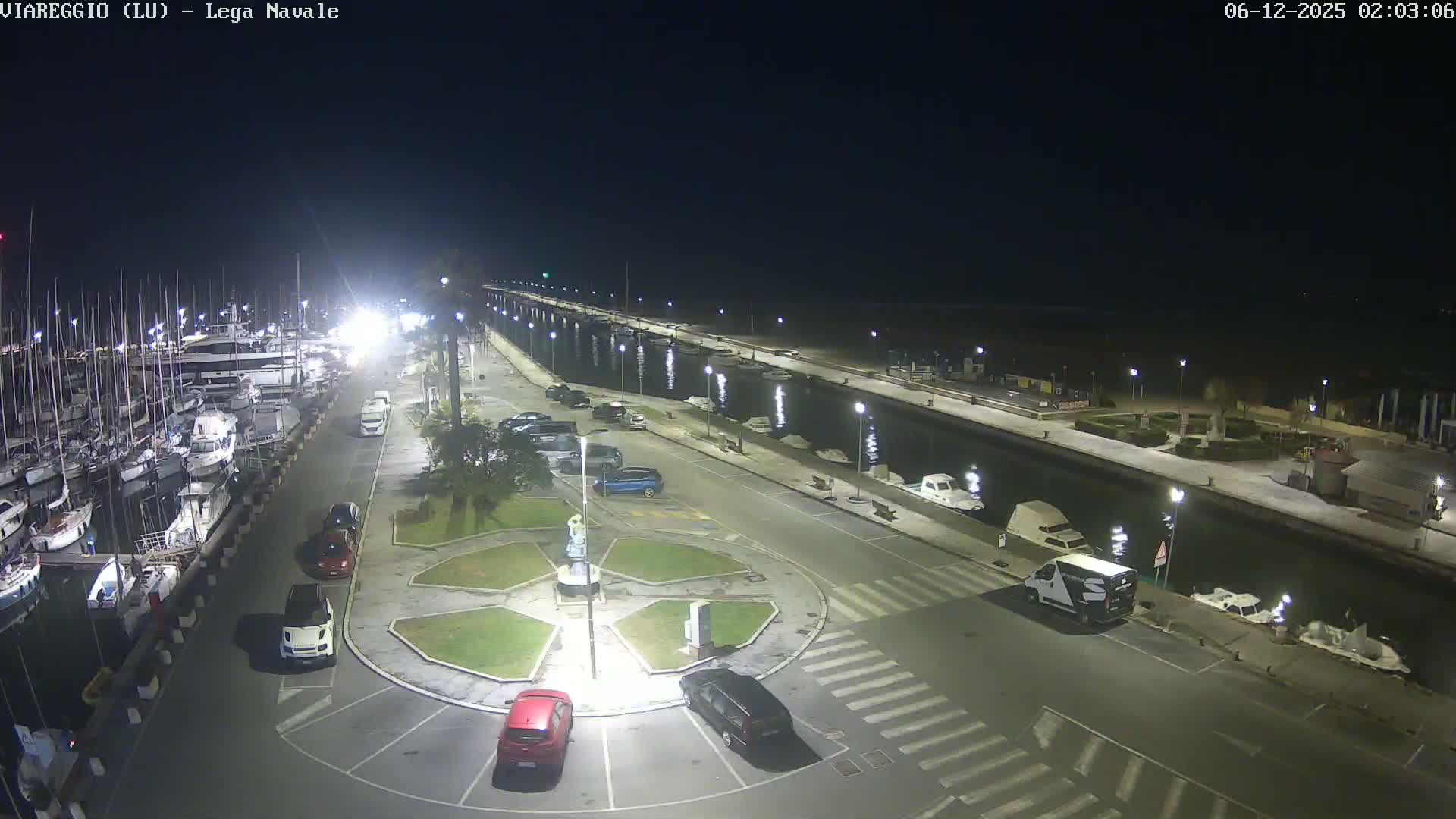Viareggio, Naval League Coast Live Cam - Tuscany, Italy