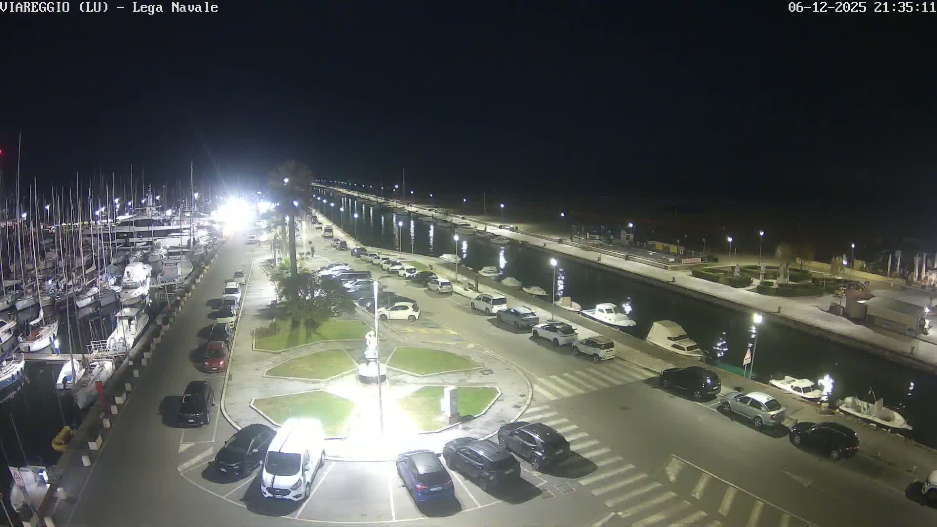 Viareggio, Naval League Coast Live Cam - Tuscany, Italy