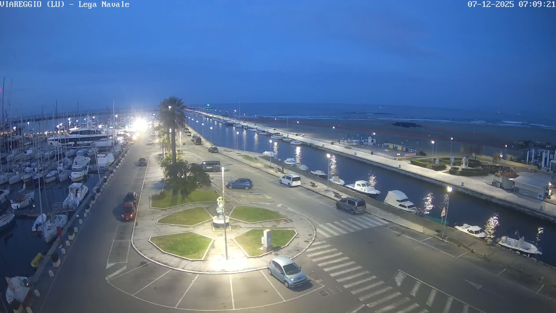 Viareggio, Naval League Coast Live Cam - Tuscany, Italy