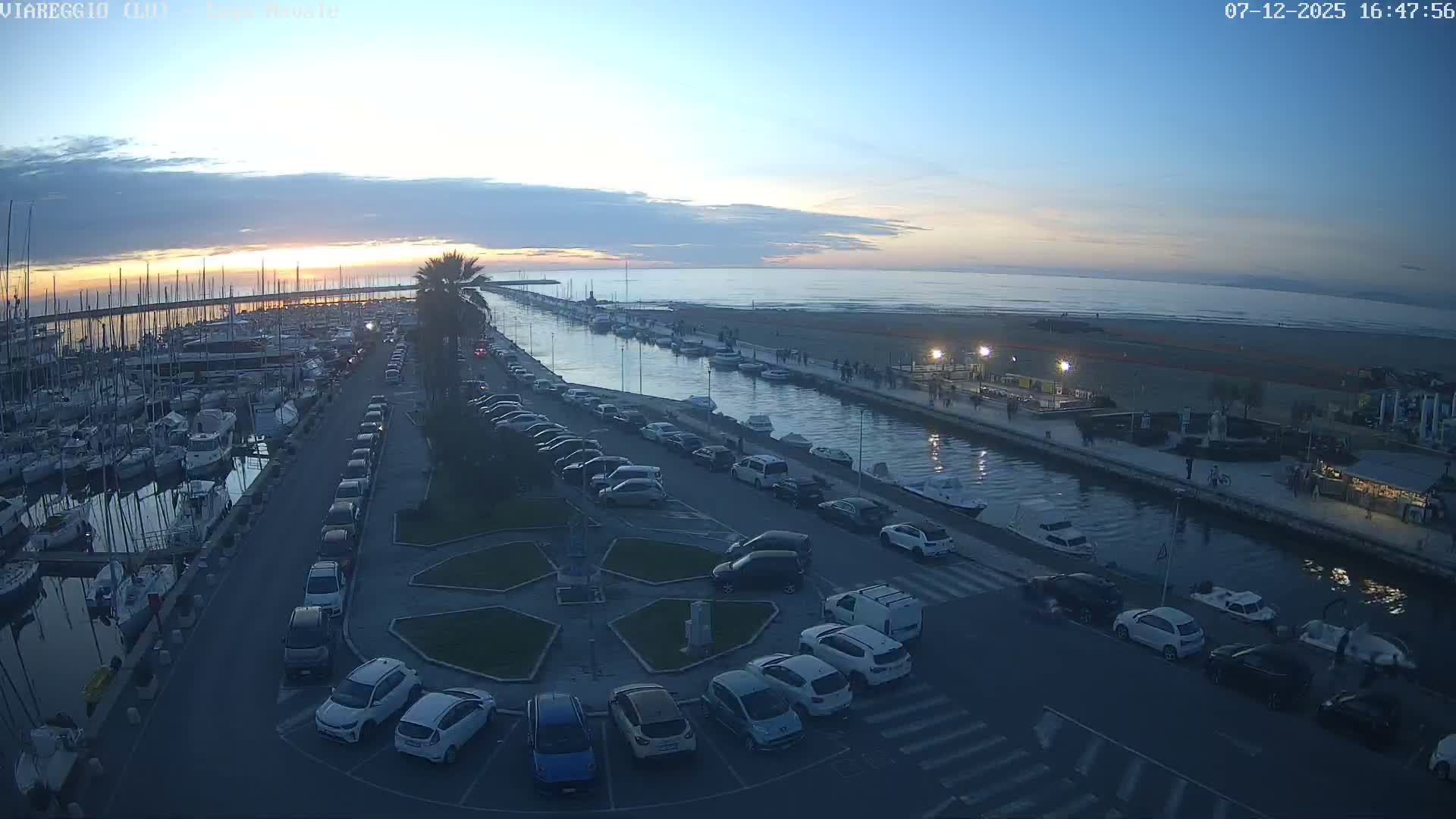 Viareggio, Naval League Coast Live Cam - Tuscany, Italy