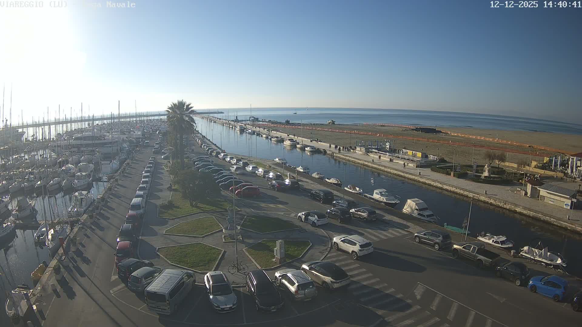 Viareggio, Naval League Coast Live Cam - Tuscany, Italy
