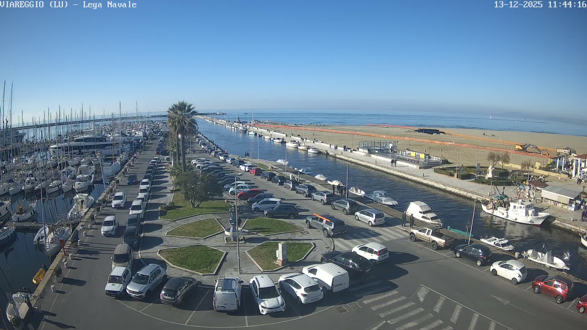 Viareggio, Naval League Coast Live Cam - Tuscany, Italy