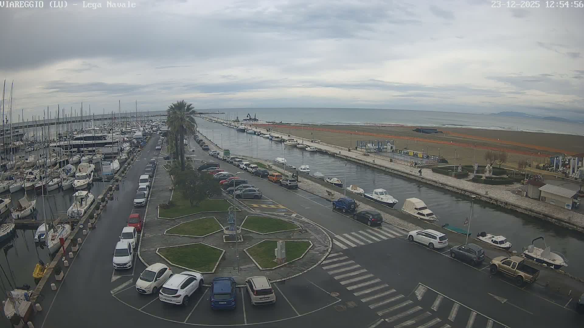 Viareggio, Naval League Coast Live Cam - Tuscany, Italy