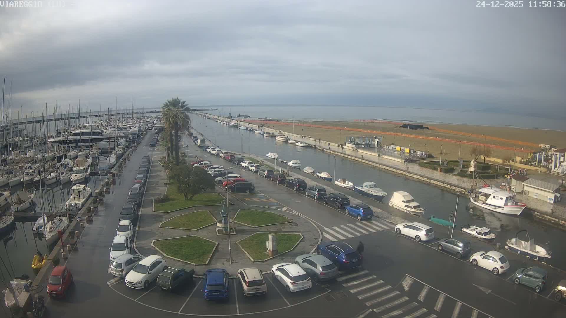 Viareggio, Naval League Coast Live Cam - Tuscany, Italy