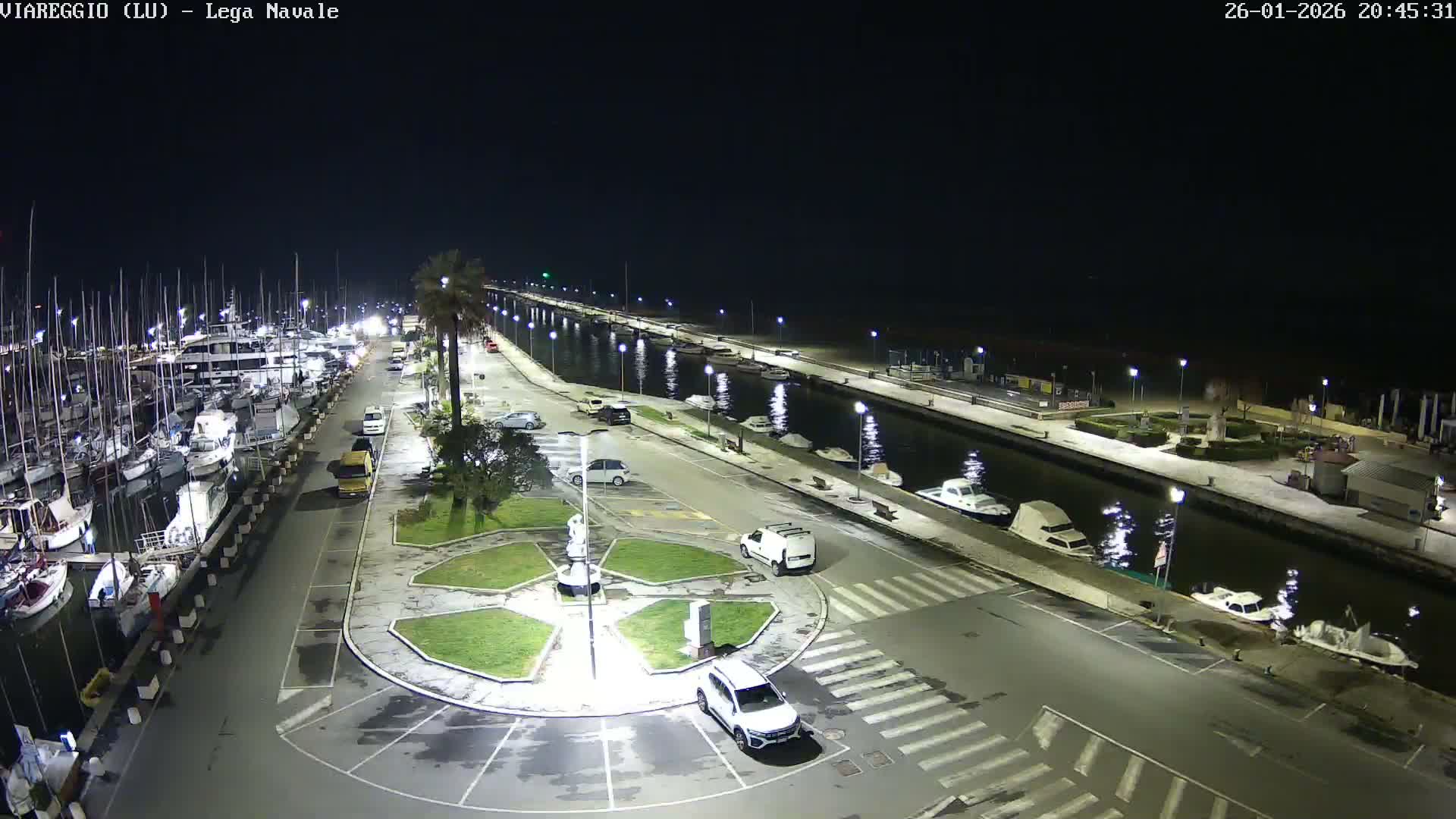 Viareggio, Naval League Coast Live Cam - Tuscany, Italy