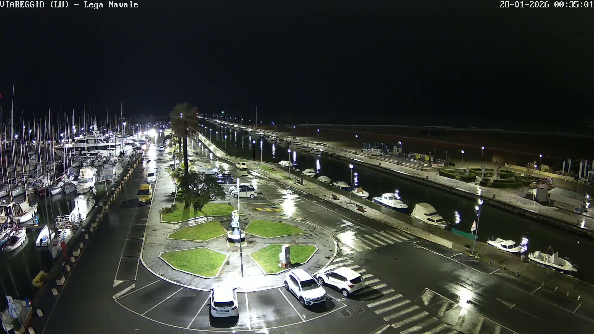Viareggio, Naval League Coast Live Cam - Tuscany, Italy