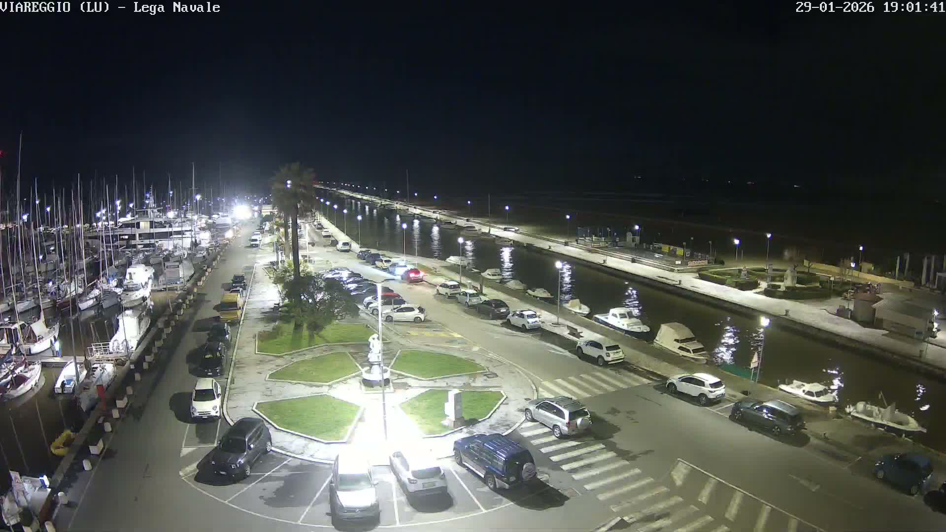 Viareggio, Naval League Coast Live Cam - Tuscany, Italy