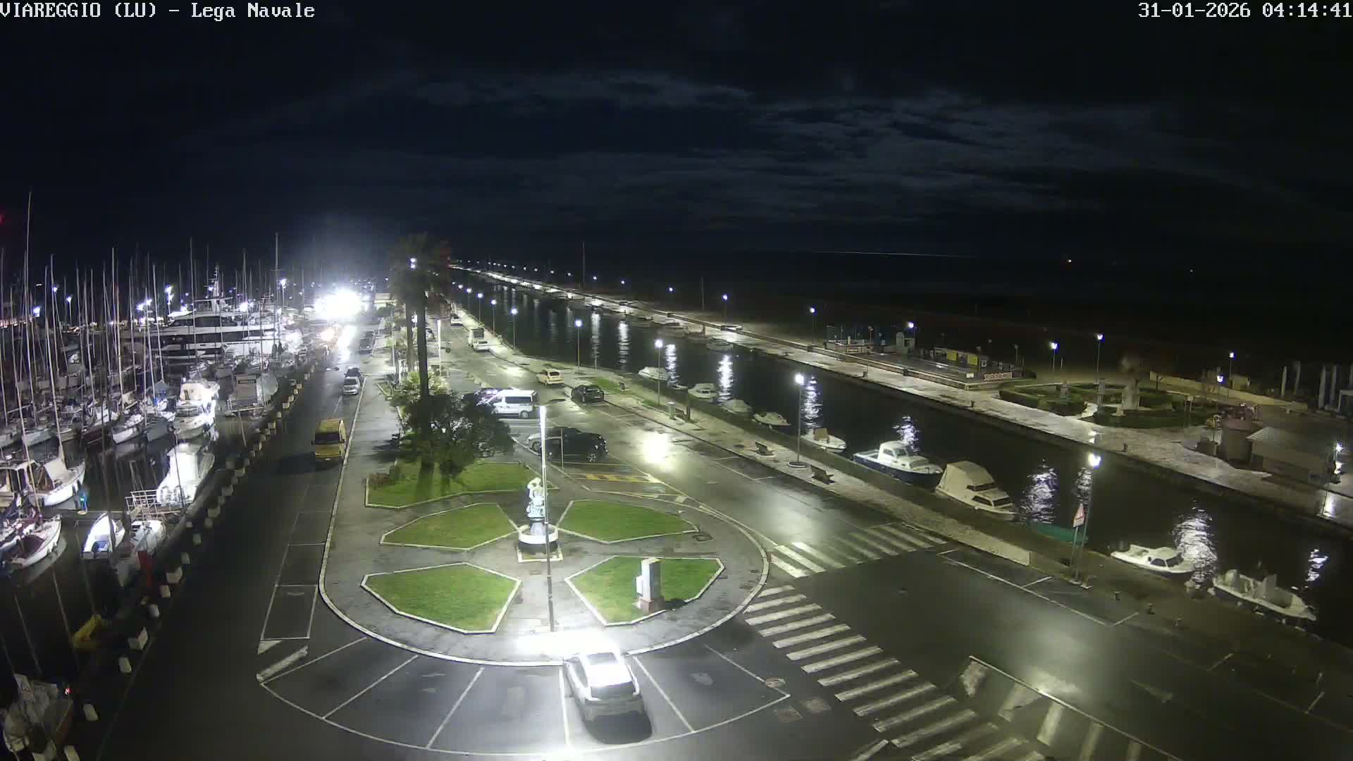 Viareggio, Naval League Coast Live Cam - Tuscany, Italy