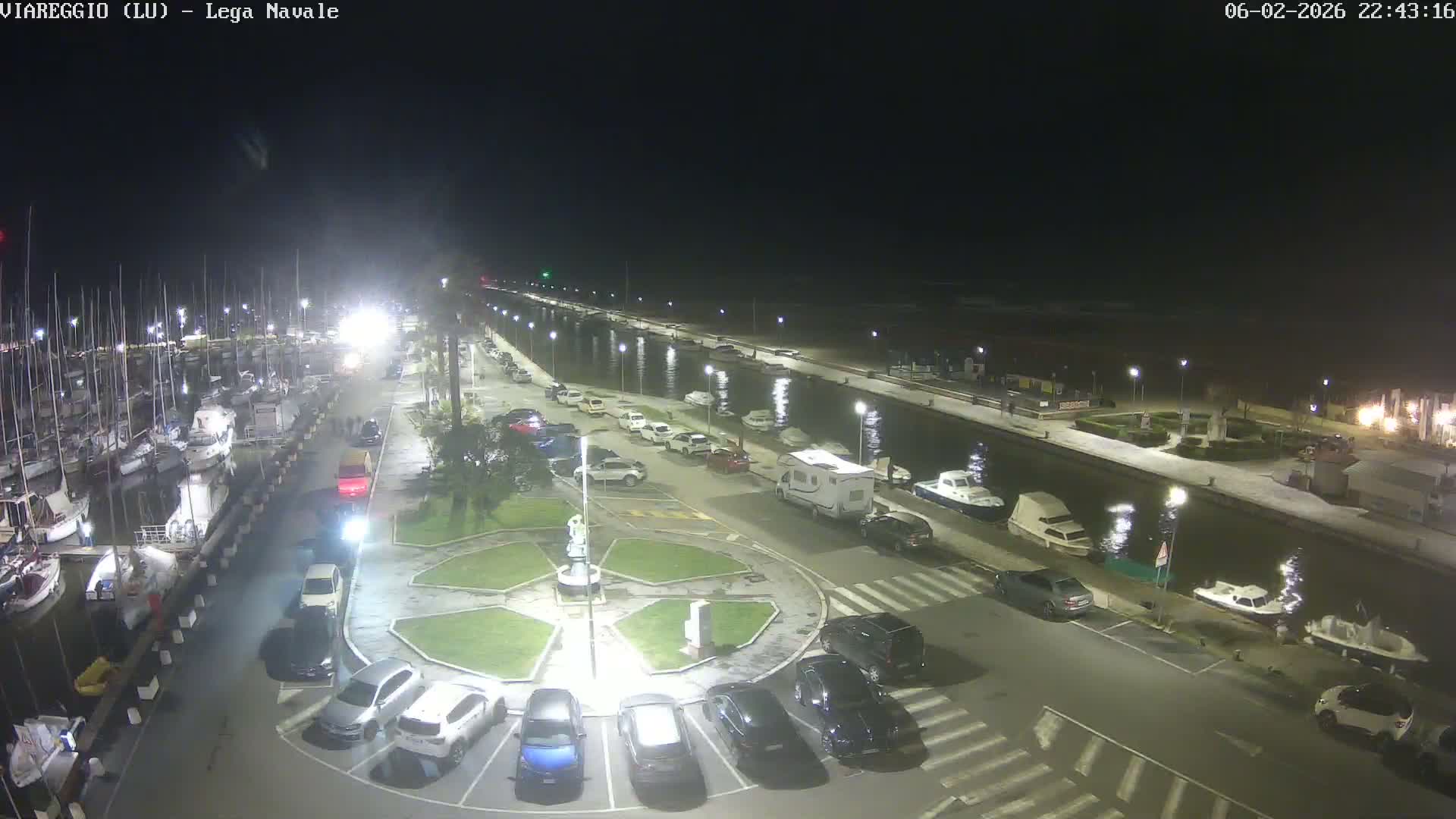 Viareggio, Naval League Coast Live Cam - Tuscany, Italy