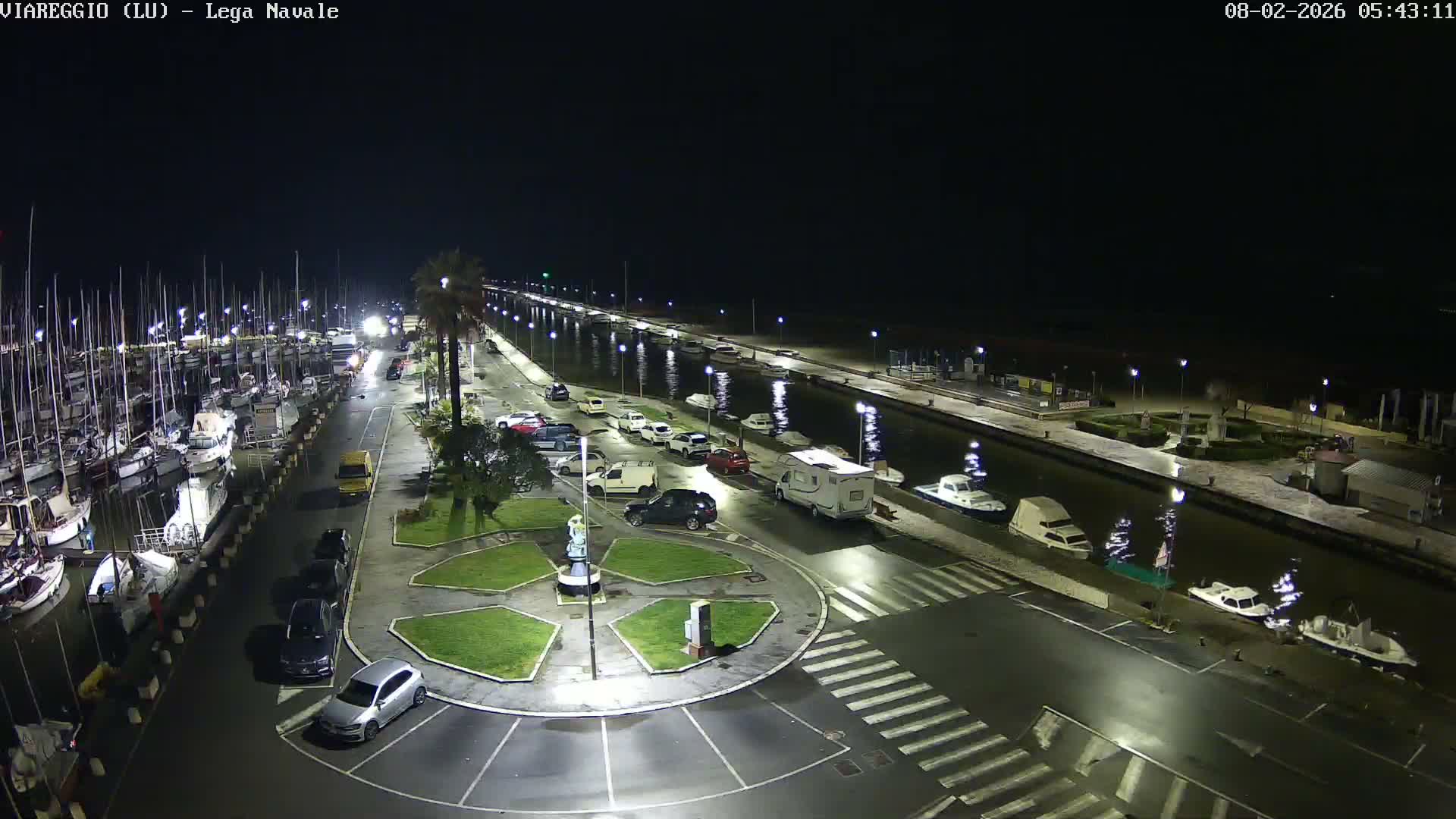 Viareggio, Naval League Coast Live Cam - Tuscany, Italy
