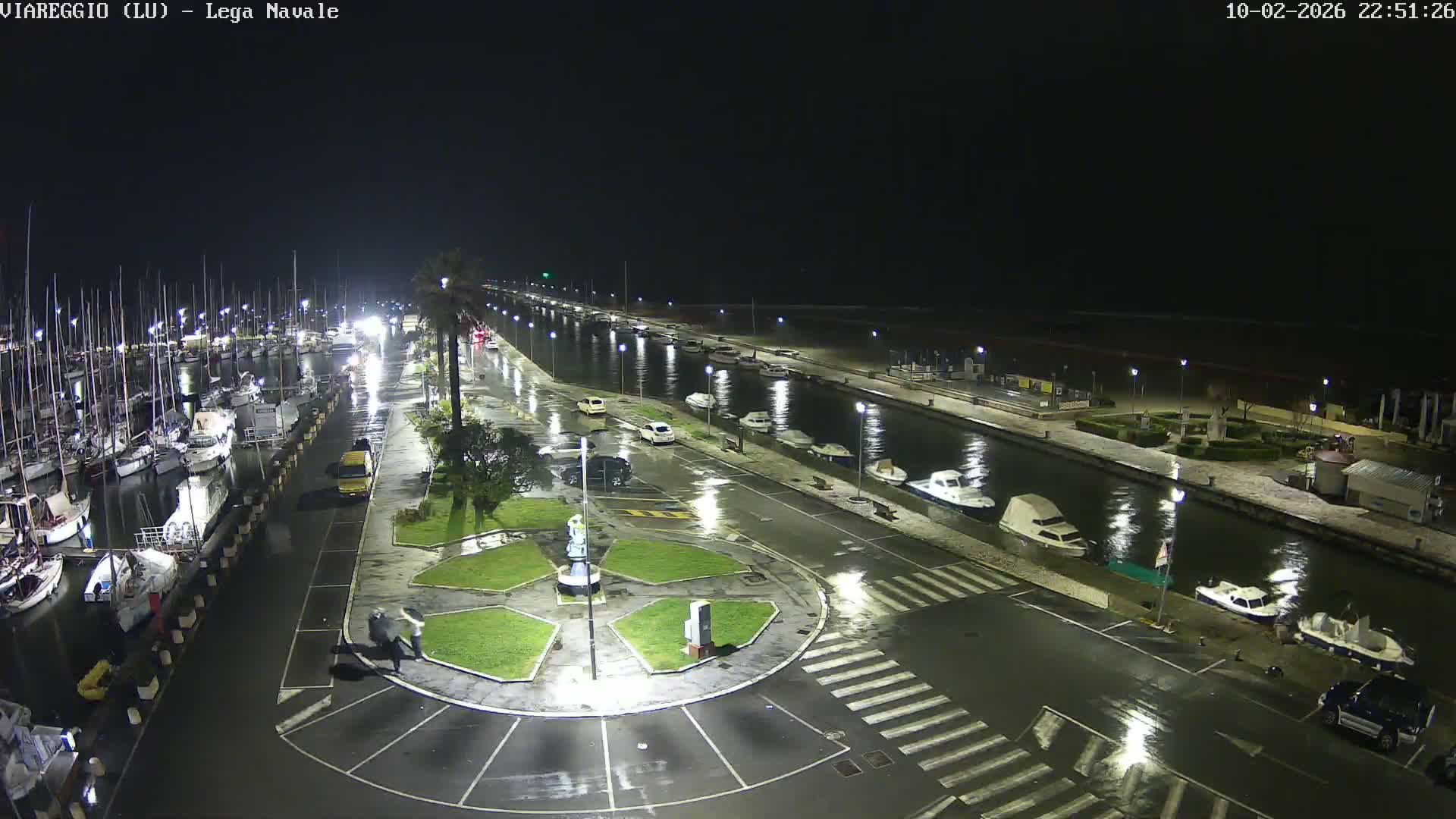 Viareggio, Naval League Coast Live Cam - Tuscany, Italy