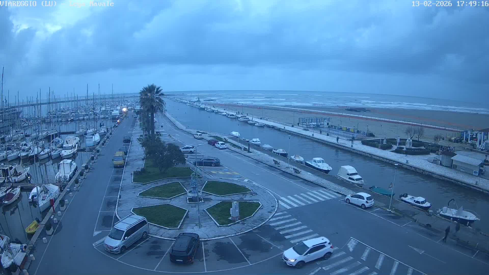 Viareggio, Naval League Coast Live Cam - Tuscany, Italy