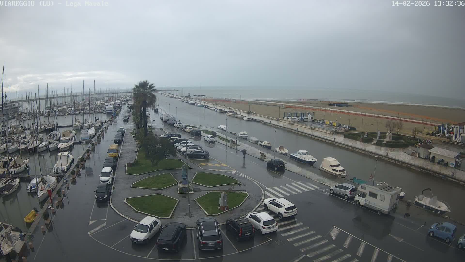 Viareggio, Naval League Coast Live Cam - Tuscany, Italy