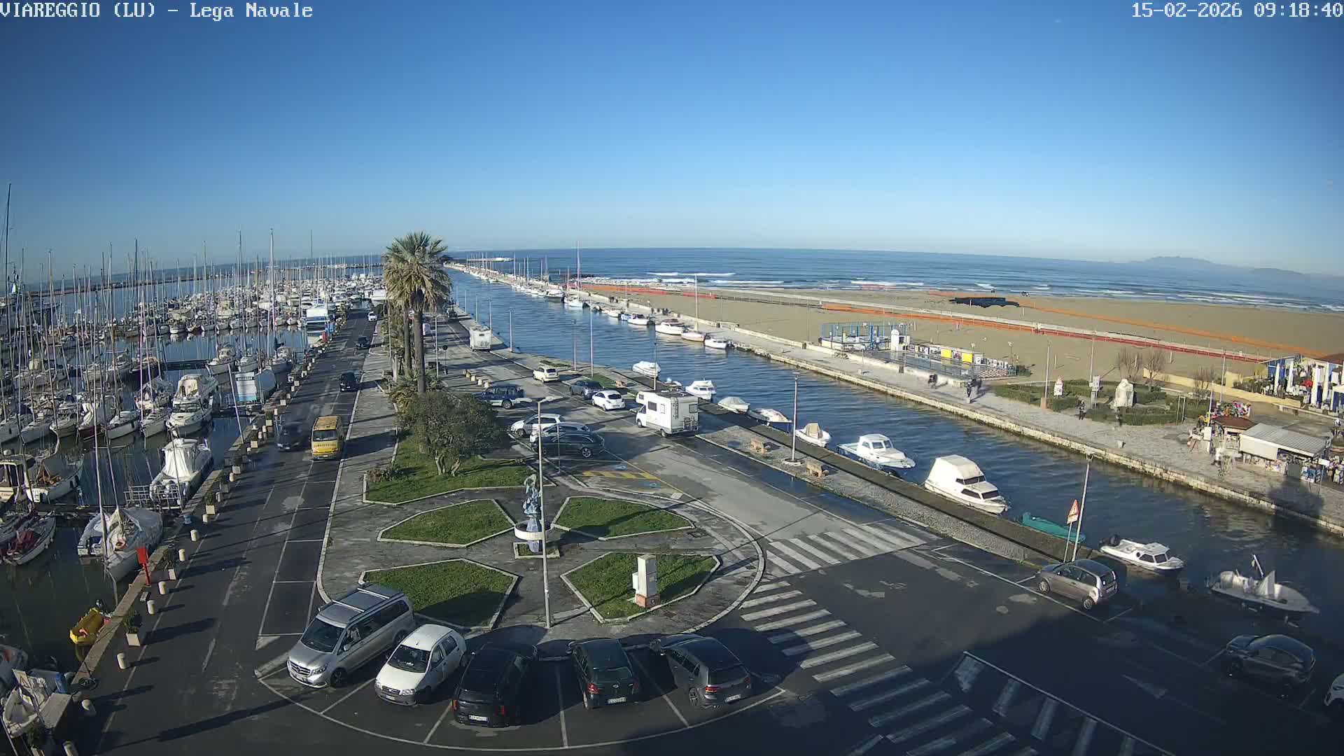 Viareggio, Naval League Coast Live Cam - Tuscany, Italy