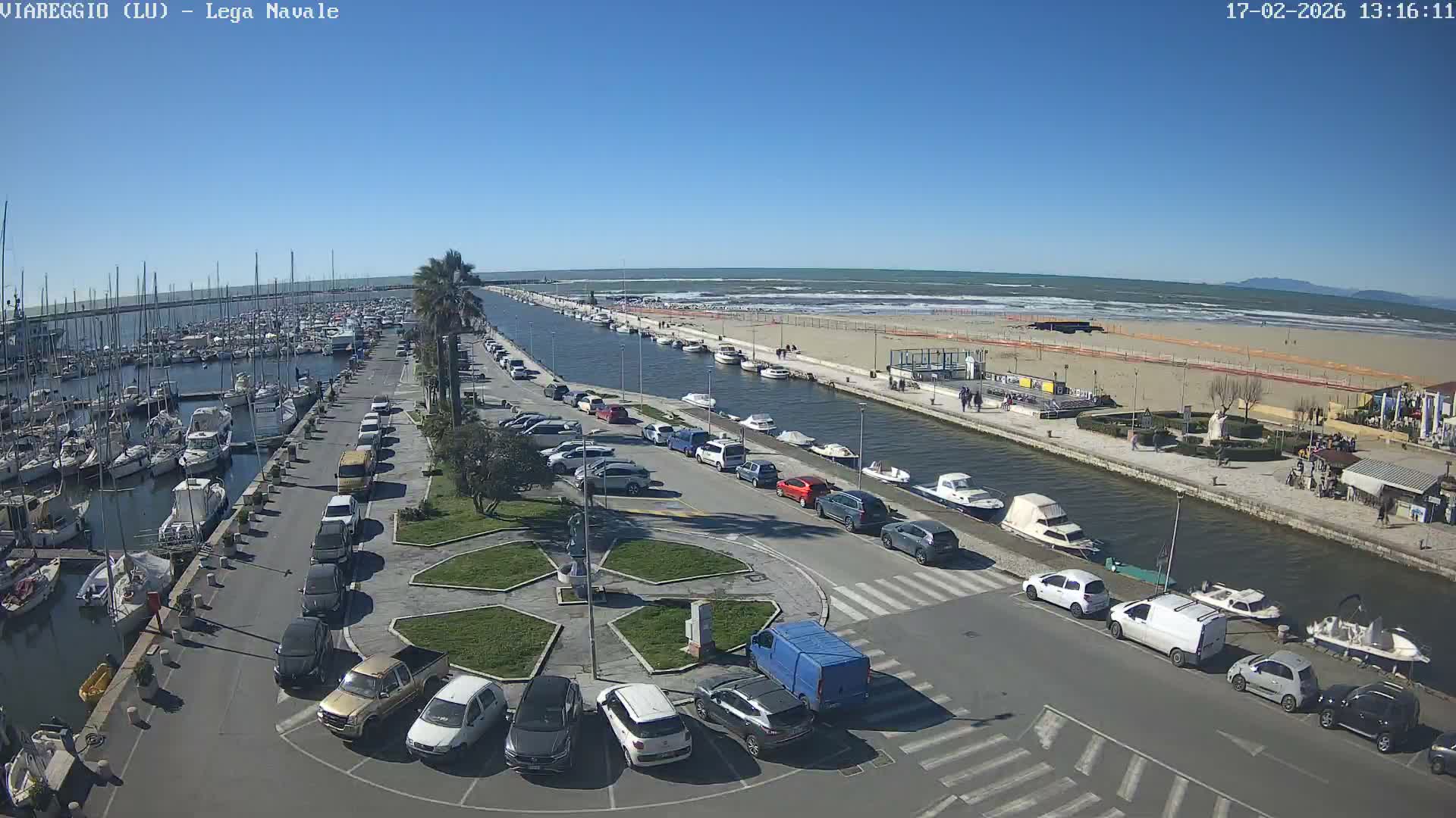 Viareggio, Naval League Coast Live Cam - Tuscany, Italy