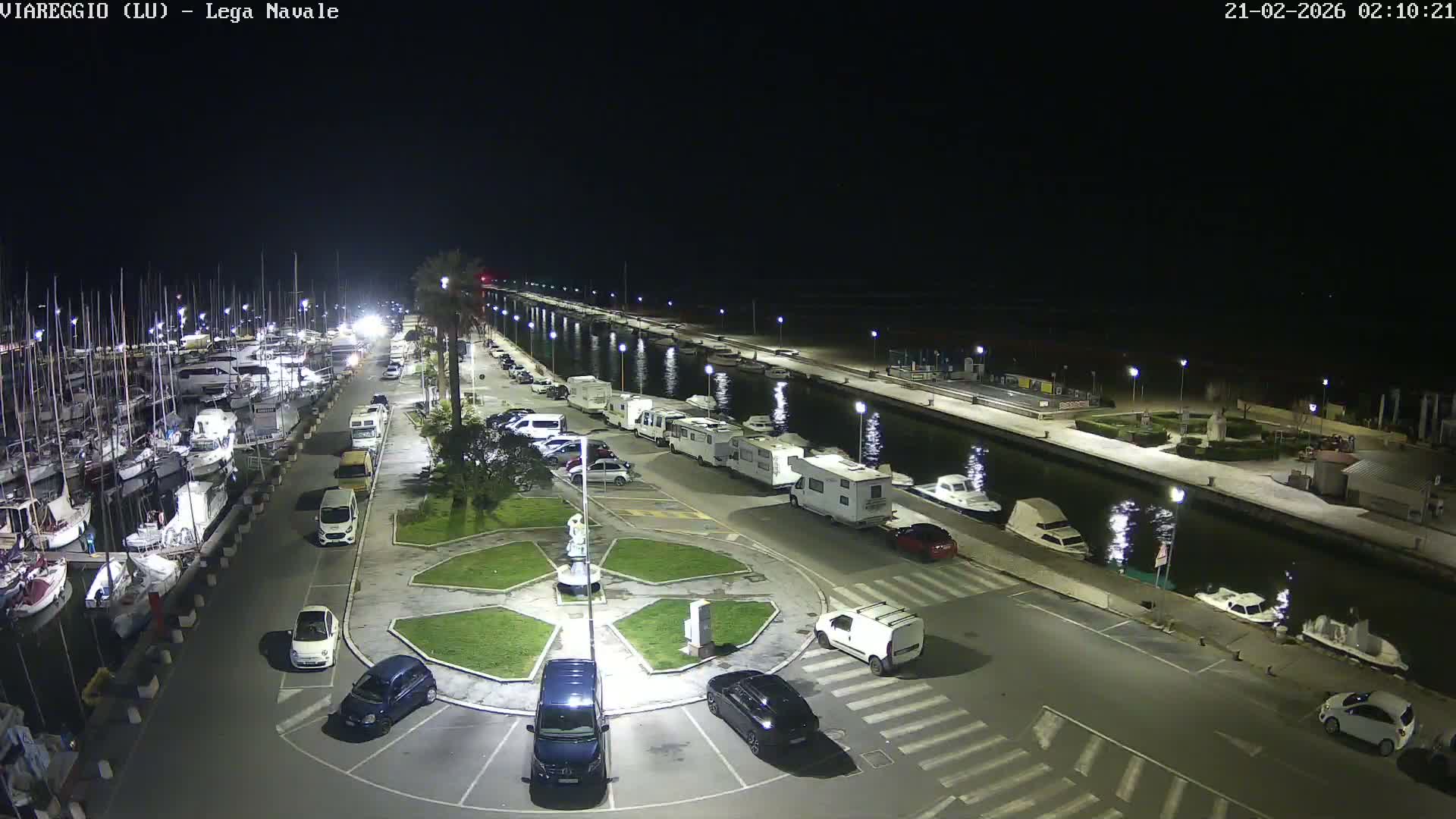 Viareggio, Naval League Coast Live Cam - Tuscany, Italy