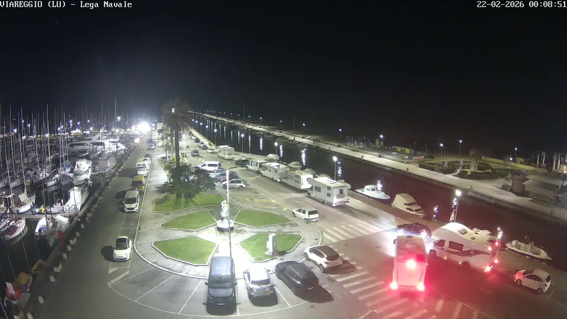Viareggio, Naval League Coast Live Cam - Tuscany, Italy