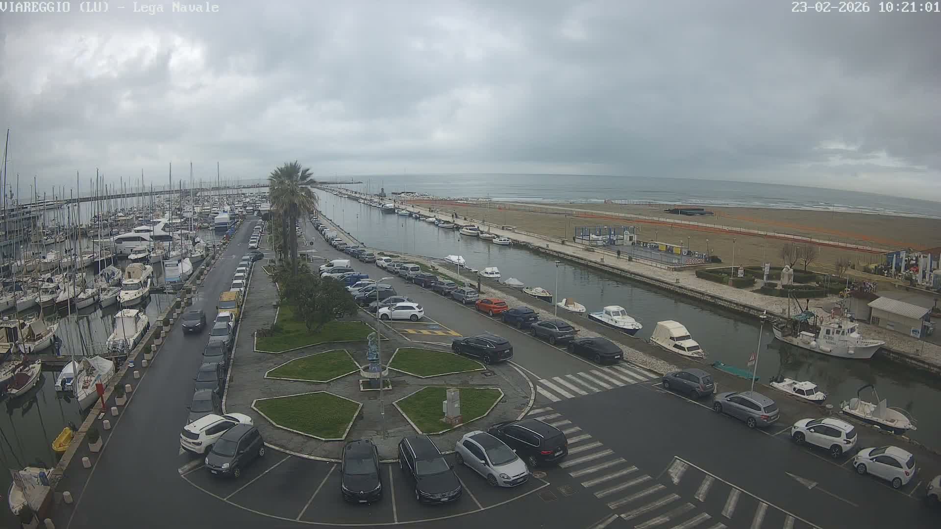 Viareggio, Naval League Coast Live Cam - Tuscany, Italy