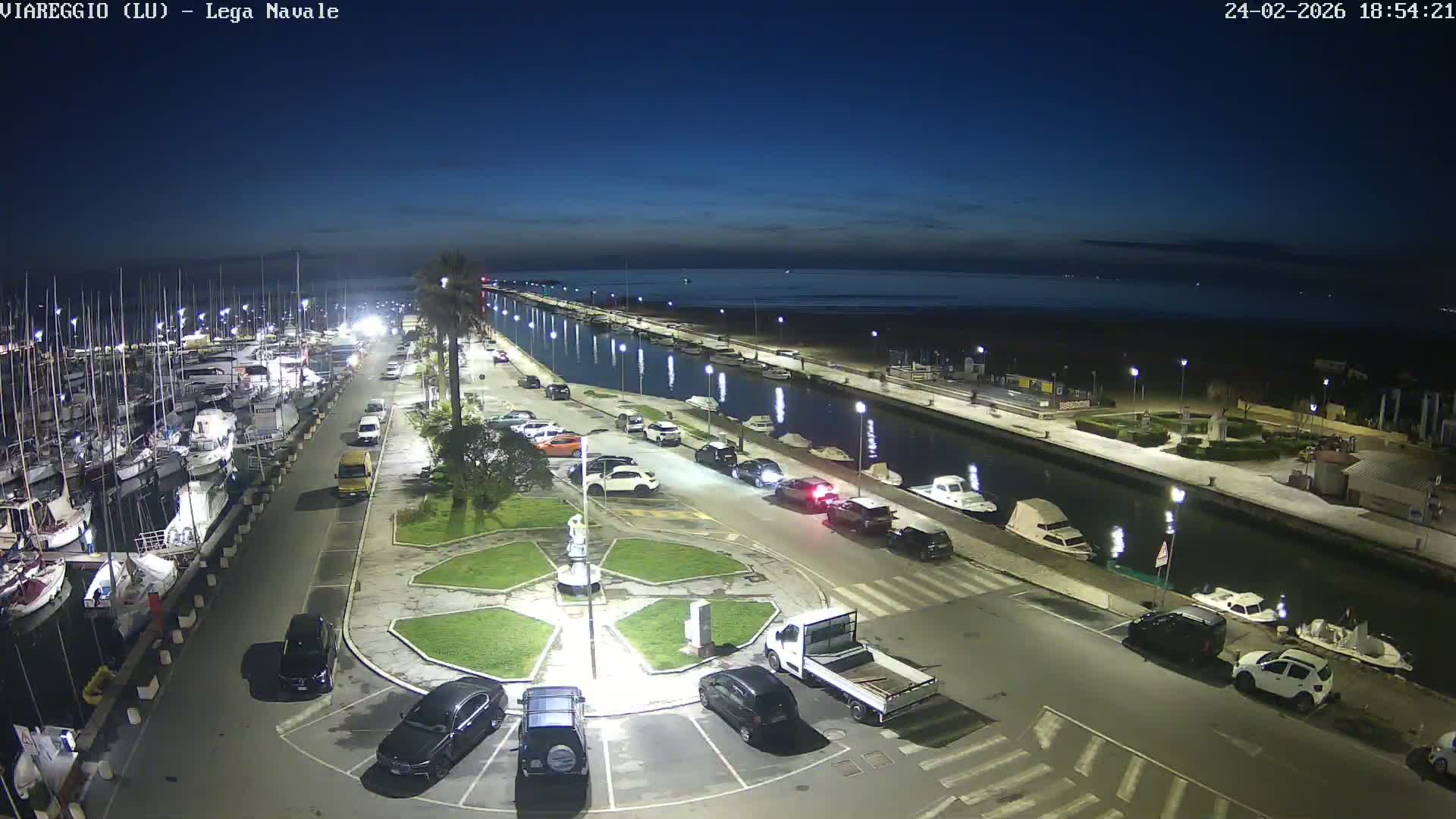 Viareggio, Naval League Coast Live Cam - Tuscany, Italy