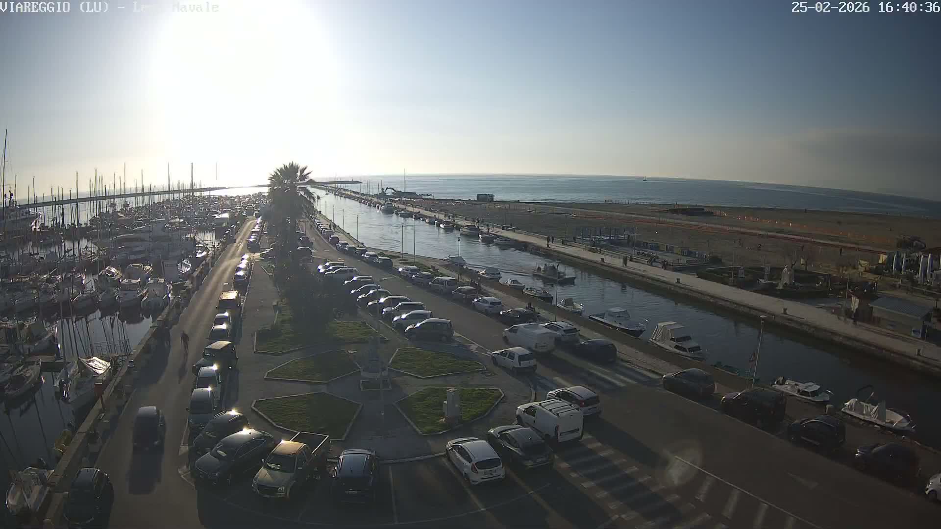 Viareggio, Naval League Coast Live Cam - Tuscany, Italy
