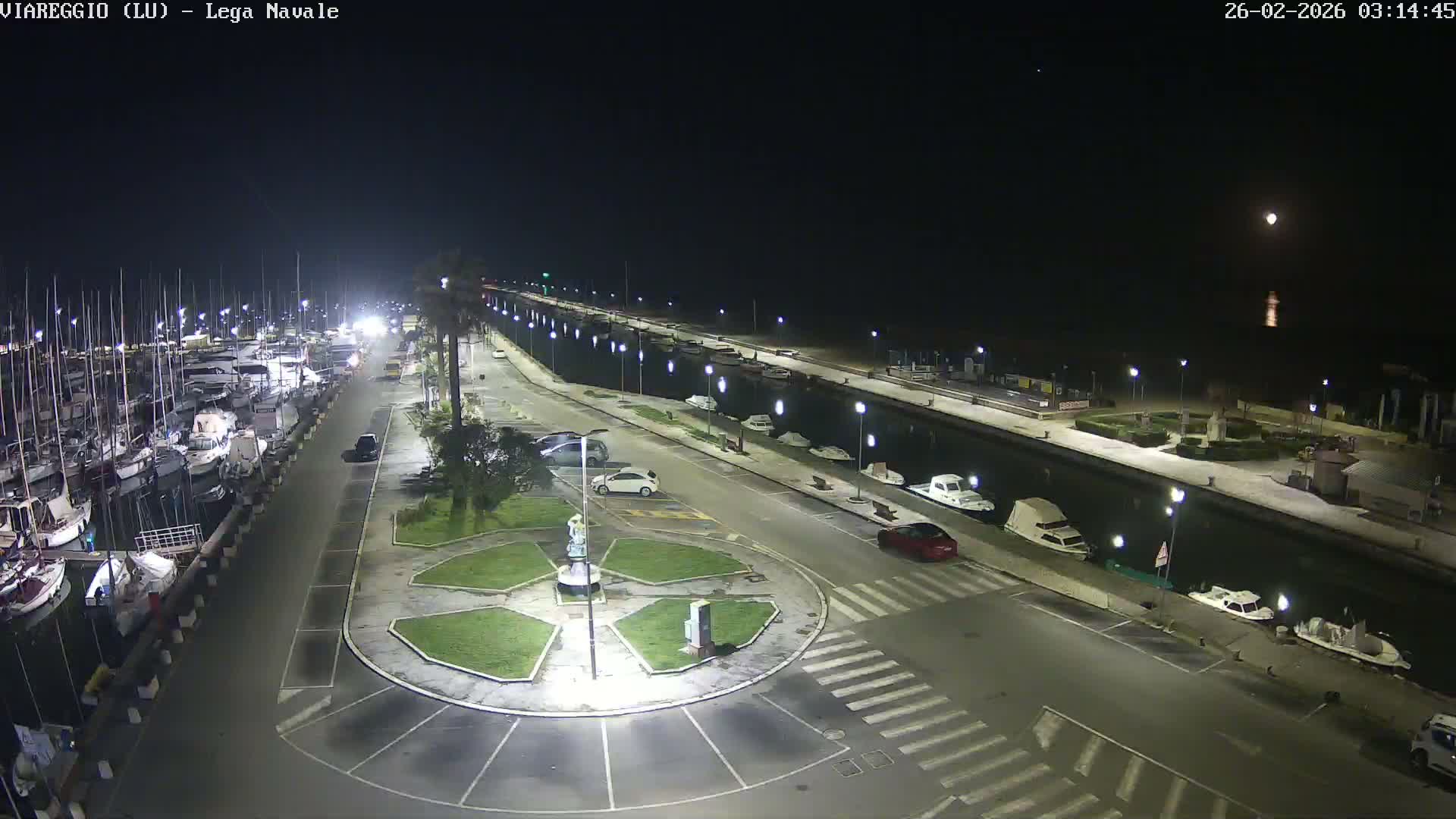 Viareggio, Naval League Coast Live Cam - Tuscany, Italy