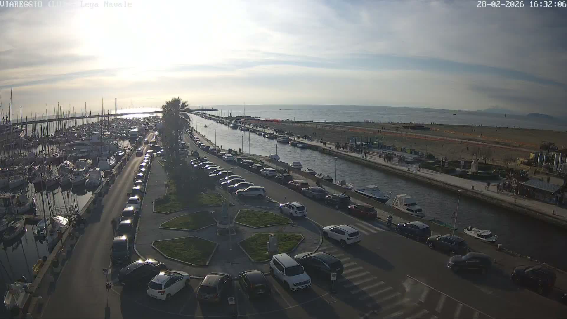 Viareggio, Naval League Coast Live Cam - Tuscany, Italy