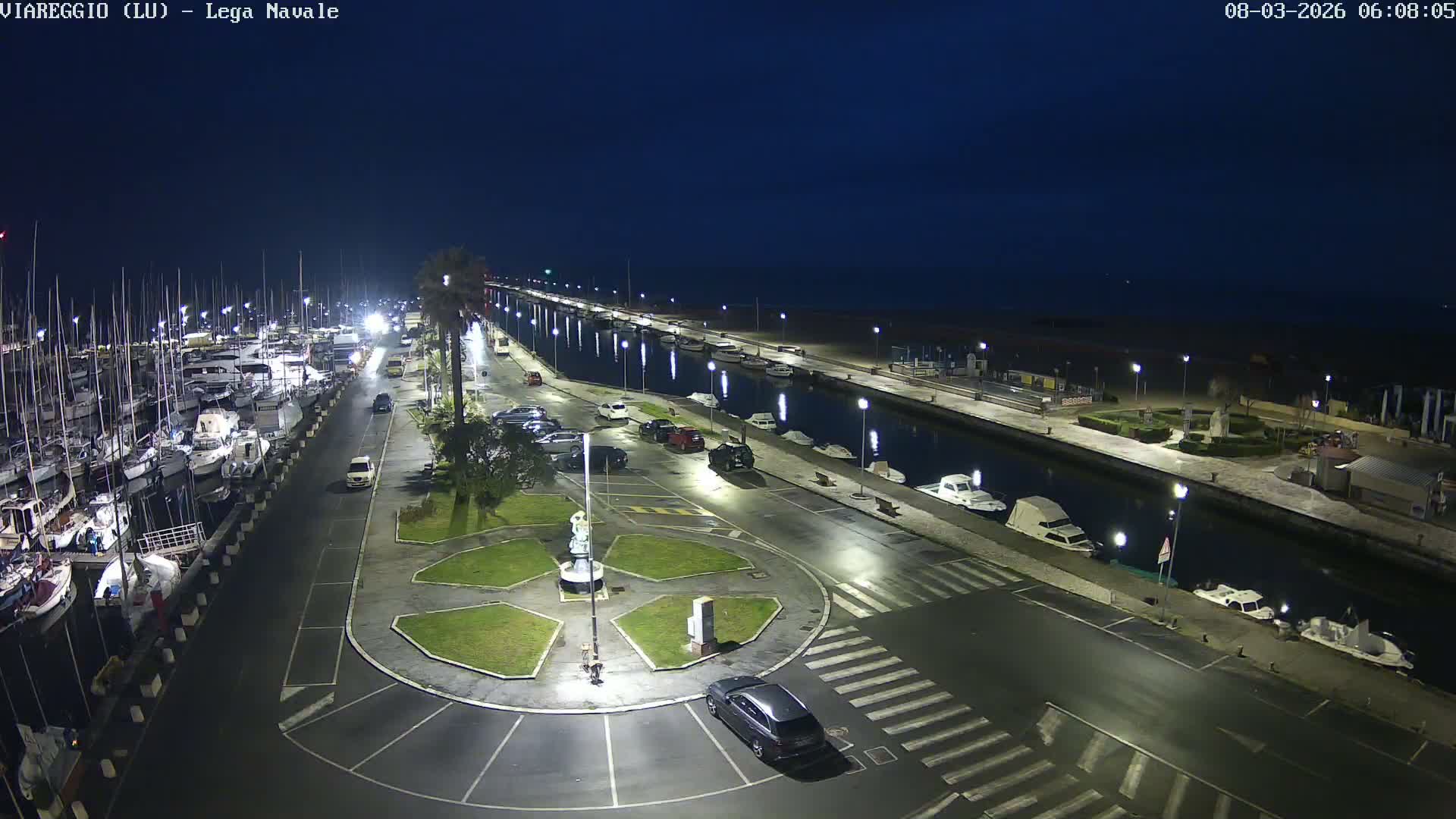 Viareggio, Naval League Coast Live Cam - Tuscany, Italy