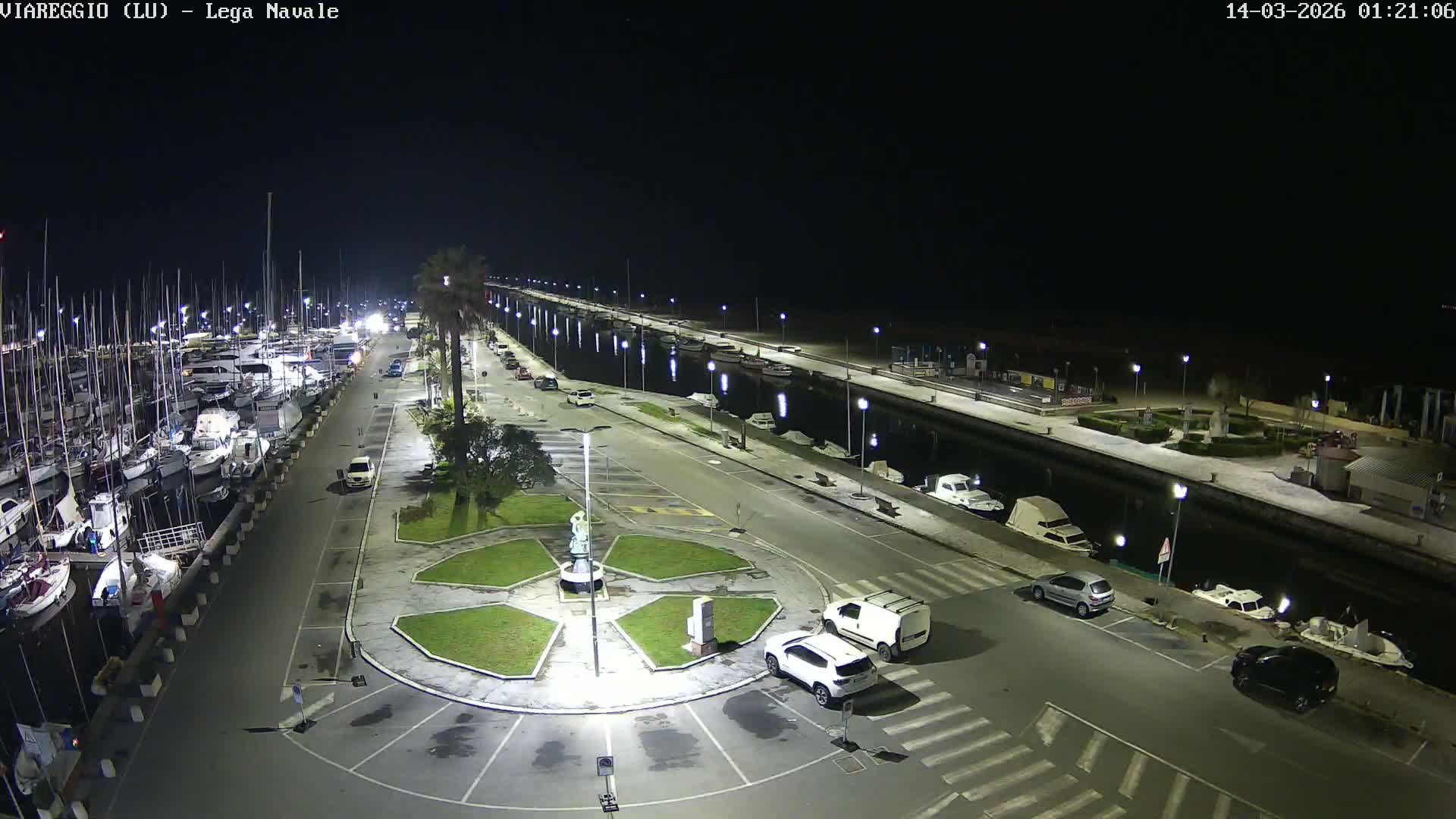 Viareggio, Naval League Coast Live Cam - Tuscany, Italy
